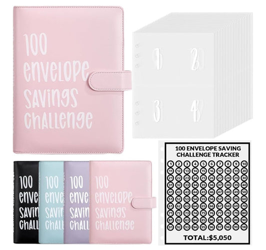 100 envelopes savings challenge